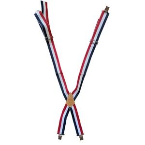 Nicholas Suspenders Mens Americana Preppy Patriotic Dapper Heritage Made in USA